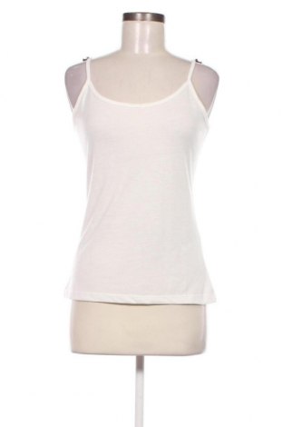 Γυναικείο αμάνικο μπλουζάκι Vero Moda, Μέγεθος M, Χρώμα Λευκό, Τιμή 4,00 €