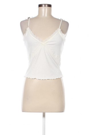 Γυναικείο αμάνικο μπλουζάκι Vero Moda, Μέγεθος M, Χρώμα Λευκό, Τιμή 4,00 €
