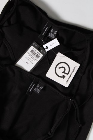 Γυναικείο αμάνικο μπλουζάκι Vero Moda, Μέγεθος S, Χρώμα Μαύρο, Τιμή 3,20 €