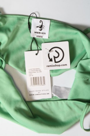Γυναικείο αμάνικο μπλουζάκι Viervier Exclusive x About You, Μέγεθος M, Χρώμα Πράσινο, Τιμή 4,00 €