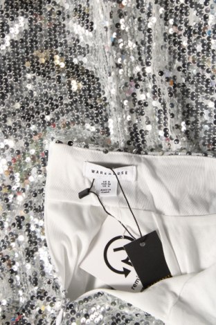 Γυναικείο αμάνικο μπλουζάκι Warehouse, Μέγεθος S, Χρώμα Ασημί, Τιμή 7,99 €