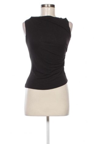 Γυναικείο αμάνικο μπλουζάκι Weekday, Μέγεθος S, Χρώμα Μαύρο, Τιμή 6,19 €