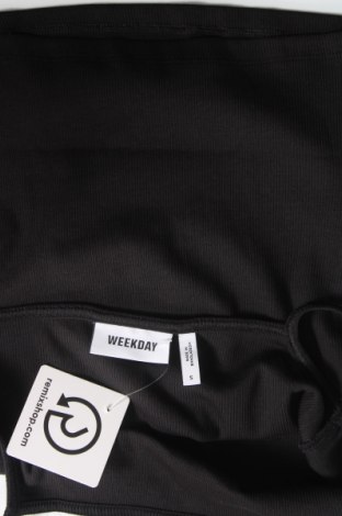 Γυναικείο αμάνικο μπλουζάκι Weekday, Μέγεθος S, Χρώμα Μαύρο, Τιμή 12,37 €