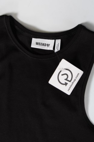 Tricou de damă Weekday, Mărime S, Culoare Negru, Preț 27,63 Lei