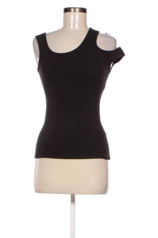 Γυναικείο αμάνικο μπλουζάκι Weekday, Μέγεθος S, Χρώμα Μαύρο, Τιμή 5,57 €