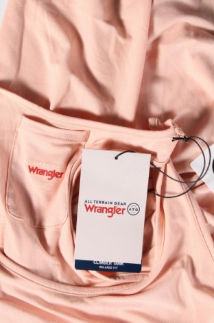 Damska koszulka na ramiączkach Wrangler, Rozmiar S, Kolor Różowy, Cena 85,94 zł