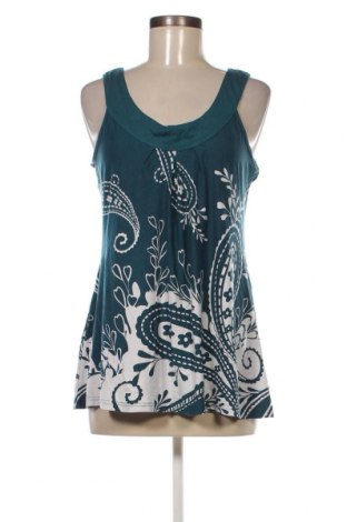 Γυναικείο αμάνικο μπλουζάκι Yessica, Μέγεθος M, Χρώμα Μπλέ, Τιμή 4,20 €