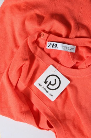 Tricou de damă Zara, Mărime S, Culoare Portocaliu, Preț 17,37 Lei