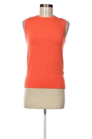 Γυναικείο αμάνικο μπλουζάκι Zara, Μέγεθος S, Χρώμα Πορτοκαλί, Τιμή 3,94 €