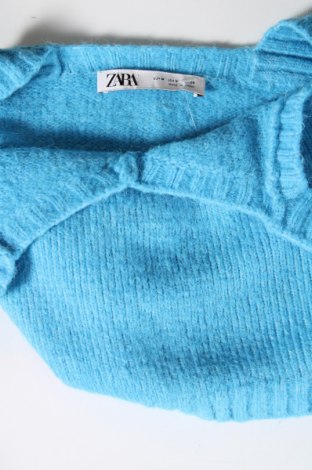 Γυναικείο αμάνικο μπλουζάκι Zara, Μέγεθος M, Χρώμα Μπλέ, Τιμή 6,05 €
