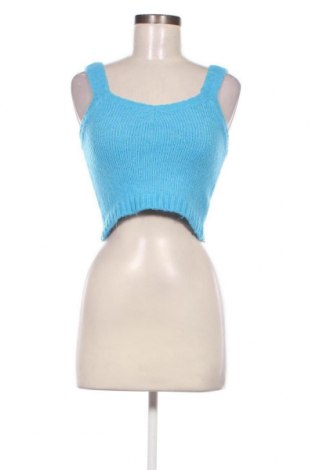 Γυναικείο αμάνικο μπλουζάκι Zara, Μέγεθος M, Χρώμα Μπλέ, Τιμή 6,32 €