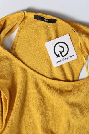 Damska koszulka na ramiączkach Zero, Rozmiar L, Kolor Żółty, Cena 31,46 zł