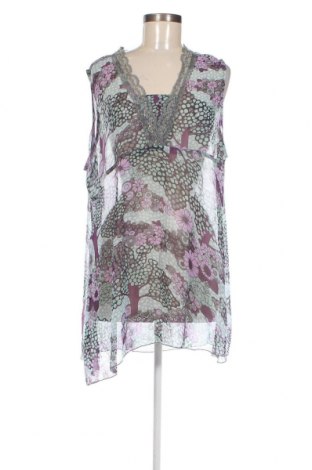 Γυναικείο αμάνικο μπλουζάκι Zizzi, Μέγεθος L, Χρώμα Πολύχρωμο, Τιμή 5,52 €