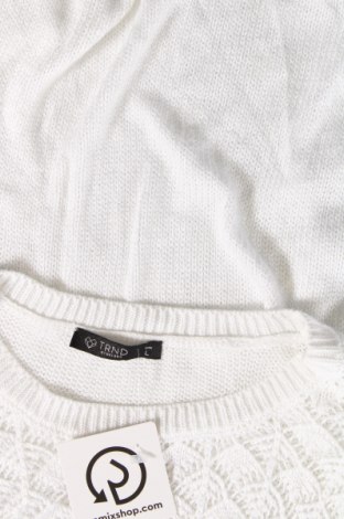 Γυναικείο πουλόβερ, Μέγεθος L, Χρώμα Λευκό, Τιμή 2,69 €