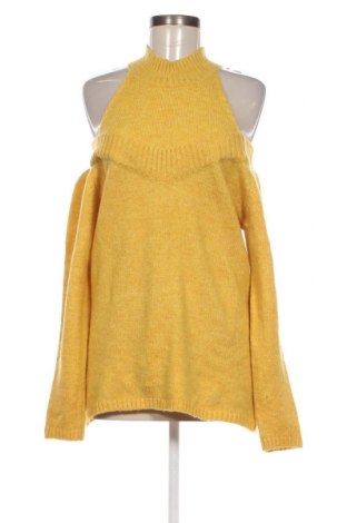 Γυναικείο πουλόβερ, Μέγεθος L, Χρώμα Κίτρινο, Τιμή 4,13 €