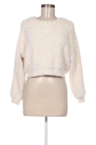 Дамски пуловер, Размер S, Цвят Екрю, Цена 13,34 лв.