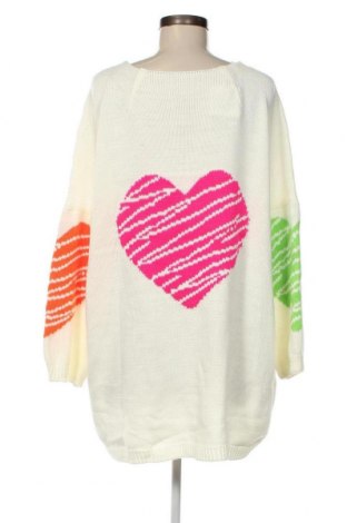 Дамски пуловер, Размер 3XL, Цвят Екрю, Цена 18,85 лв.