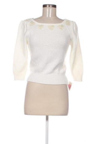 Дамски пуловер, Размер M, Цвят Бял, Цена 21,16 лв.