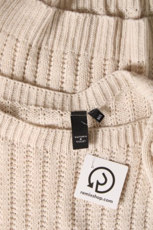 Damenpullover, Größe M, Farbe Beige, Preis 7,99 €