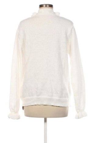 Дамски пуловер, Размер M, Цвят Бял, Цена 13,34 лв.
