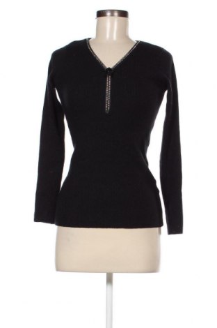 Дамски пуловер, Размер M, Цвят Черен, Цена 14,21 лв.