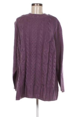 Дамски пуловер, Размер 3XL, Цвят Лилав, Цена 17,40 лв.