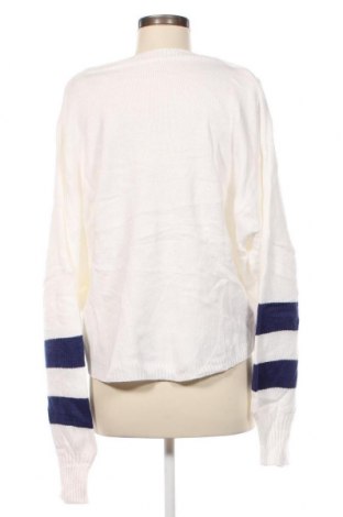 Дамски пуловер, Размер L, Цвят Бял, Цена 13,34 лв.