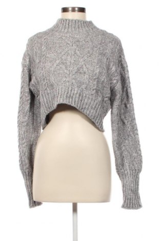 Дамски пуловер, Размер L, Цвят Сив, Цена 15,08 лв.