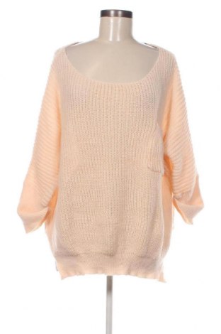 Дамски пуловер, Размер L, Цвят Оранжев, Цена 15,08 лв.