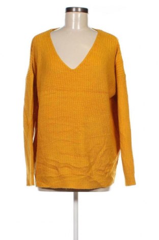 Дамски пуловер, Размер L, Цвят Жълт, Цена 14,21 лв.