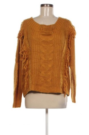 Γυναικείο πουλόβερ, Μέγεθος L, Χρώμα Κίτρινο, Τιμή 9,33 €