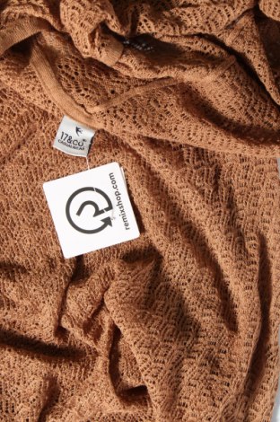 Γυναικείο πουλόβερ 17 & Co., Μέγεθος L, Χρώμα Καφέ, Τιμή 5,38 €