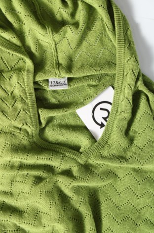 Γυναικείο πουλόβερ 17 & Co., Μέγεθος XL, Χρώμα Πράσινο, Τιμή 7,18 €