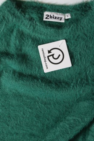 Γυναικείο πουλόβερ 2 Bizzy, Μέγεθος S, Χρώμα Πράσινο, Τιμή 8,79 €