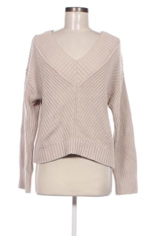 Дамски пуловер Abercrombie & Fitch, Размер M, Цвят Бежов, Цена 98,00 лв.