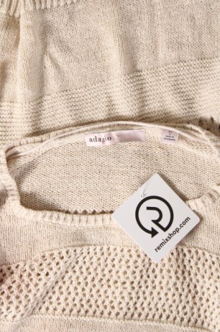 Γυναικείο πουλόβερ Adagio, Μέγεθος L, Χρώμα  Μπέζ, Τιμή 8,25 €