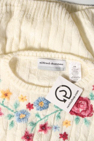 Γυναικείο πουλόβερ Alfred Dunner, Μέγεθος M, Χρώμα Λευκό, Τιμή 8,79 €