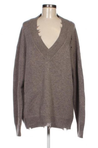 Дамски пуловер AllSaints, Размер M, Цвят Кафяв, Цена 102,00 лв.