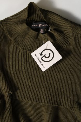 Γυναικείο πουλόβερ Almost Famous, Μέγεθος L, Χρώμα Πράσινο, Τιμή 8,25 €