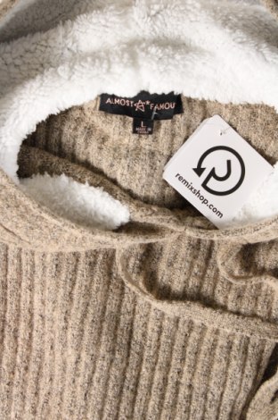 Γυναικείο πουλόβερ Almost Famous, Μέγεθος L, Χρώμα  Μπέζ, Τιμή 8,25 €