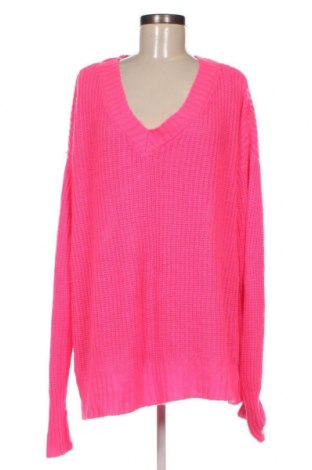 Дамски пуловер Almost Famous, Размер XXL, Цвят Розов, Цена 14,50 лв.