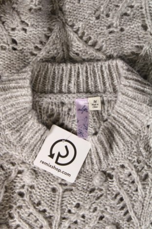 Дамски пуловер Alya, Размер M, Цвят Сив, Цена 14,21 лв.