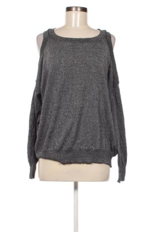 Дамски пуловер Amisu, Размер XL, Цвят Сребрист, Цена 17,11 лв.