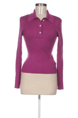Дамски пуловер Amisu, Размер M, Цвят Лилав, Цена 14,21 лв.