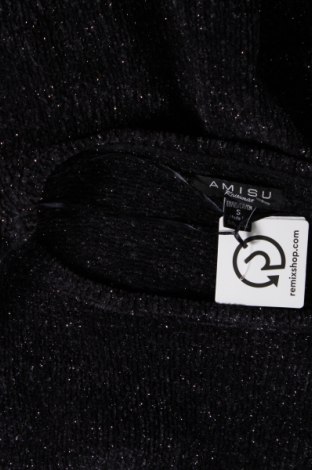 Γυναικείο πουλόβερ Amisu, Μέγεθος S, Χρώμα Μαύρο, Τιμή 6,28 €