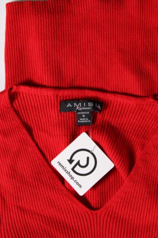 Γυναικείο πουλόβερ Amisu, Μέγεθος S, Χρώμα Κόκκινο, Τιμή 7,71 €