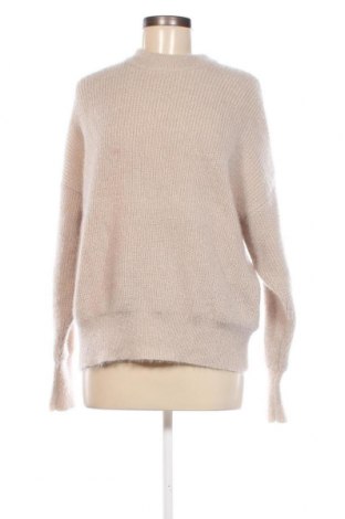 Дамски пуловер Amisu, Размер L, Цвят Бежов, Цена 13,34 лв.