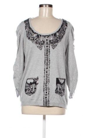 Дамски пуловер Amy Vermont, Размер XL, Цвят Сив, Цена 24,19 лв.