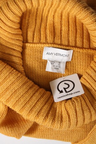 Дамски пуловер Amy Vermont, Размер M, Цвят Жълт, Цена 20,09 лв.