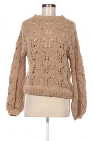 Дамски пуловер Angela Mele, Размер M, Цвят Бежов, Цена 33,04 лв.